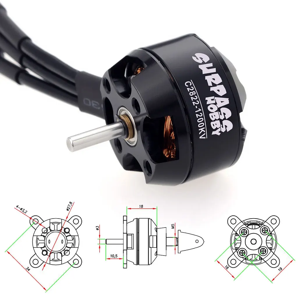 SURPASS HOBBY 2822 2826 2830 2 - Brushless Motor Thrust Test Stand review and price