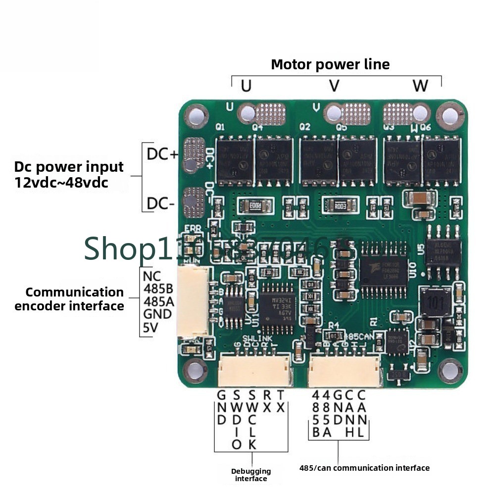 Brushless motor drive board FO - Direct Drive Servo Motor Robotics review and price
